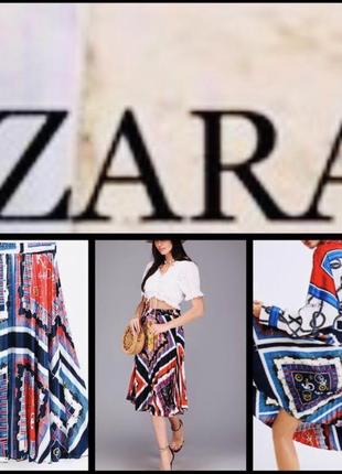 Плиссирована юбка zara