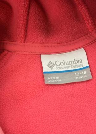 Зимовий комбінезон шерпа з капюшоном для малюків columbia infant foxy - 12 - 18 months9 фото