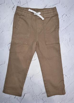 Новые бежевые штаны h&m на 3 года1 фото