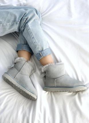 Стильные сапожки ugg с теплым и мягким мехом (осень-зима-весна)😍6 фото