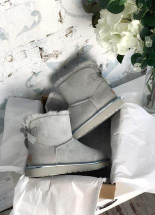 Стильні чобітки ugg з теплим і м'яким хутром (осінь-зима-весна)😍9 фото