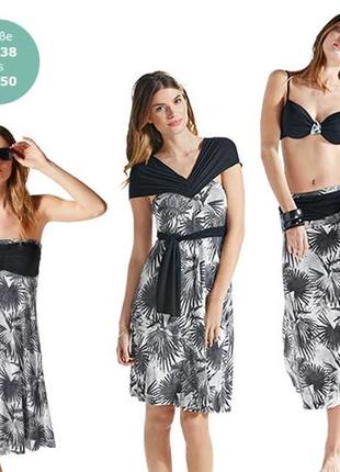 Новое многофункциональное платье- юбка от tchibo германия, размер 36 евро 42-44