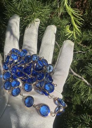 Шикарне кольє swarovski