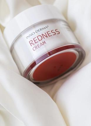 Зволожуючий крем для шкіри з куперозом і розацеа innoaesthetics inno-derma redness cream 50 г