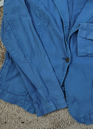 Пиджак катоновый без подкладки2 фото