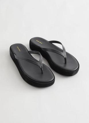 Сандалі & other stories chunky flip flop sandals / 38 (25 см)