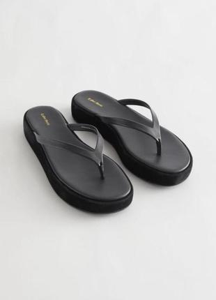 Сандалии & other stories chunky flip flop sandals / 38 (25 см)