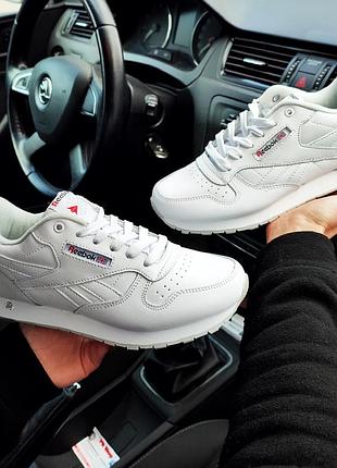 Кроссовки reebok classic, 38,43,44,45,46 размер, спортивные, унисекс