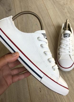 Кеды белые converse (оригинал) р. 36