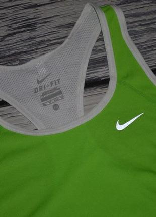 Xs женская фирменная спортивная майка nike найк оригинал dri-fit5 фото