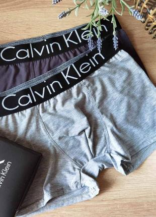 Трусы мужские calvin klein black, трусы мужские кельвин клейн, стильные мужские боксеры1 фото