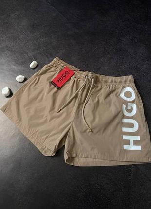 Чоловічі плавальні шорти hugo boss lux3 фото