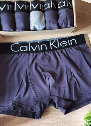 Труси чоловічі calvin klein black,  труси чоловічі кельвін кляйн, стильні чоловічі боксери