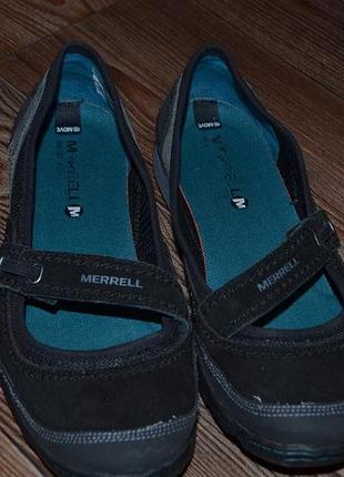 Кеды макасины merrell кожа