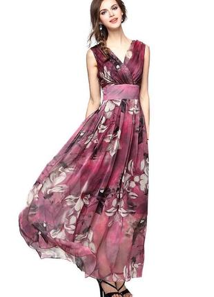 Летнее платье макси