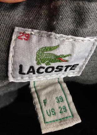 🔥скидка🔥 оригинал lacoste черные классические джинсы брендовые брюки скинни6 фото