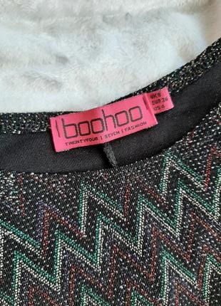 Сукня блискуча boohoo3 фото