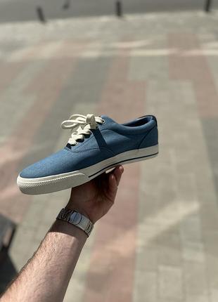 Летние мужские кеды polo ralph lauren новые оригинал