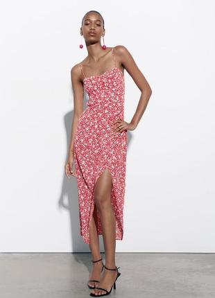 Платье с красивой спиной zara