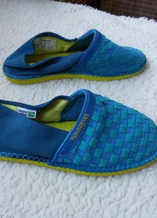 Об'єднані шкіряні еспадрільї havaianas2 фото