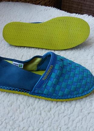Об'єднані шкіряні еспадрільї havaianas3 фото