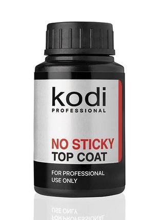 Топ kodi для гель-лаку no sticky top без липкого шару, 30 мл1 фото