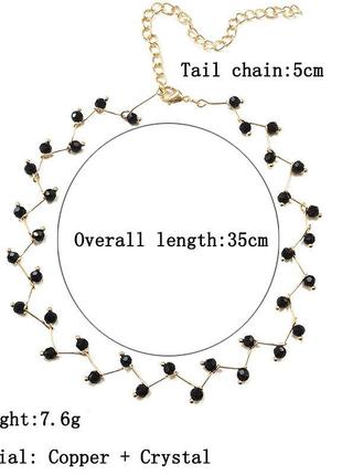 Кольє чокер буси з перлинами намистинами романтичний стильний новий5 фото