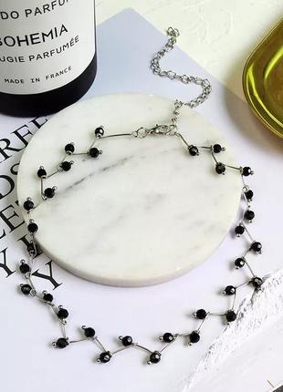 Кольє чокер буси з перлинами намистинами романтичний стильний новий