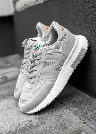 Мужские кроссовки сетка летние new balance grey 1950 беланс текстильные серые4 фото