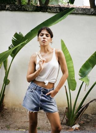 Джинсові шорти від zara
