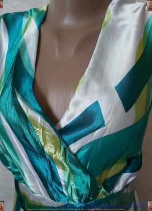 Новый шикарный сарафан/платье миди с пояском и юбкой клиньями, размер л-ка9 фото