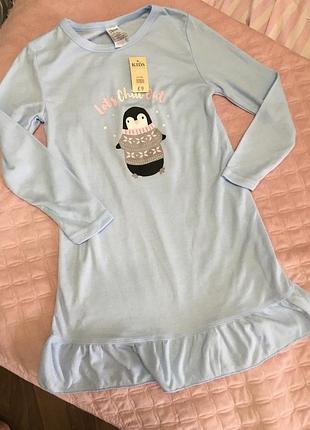 Новая ночная рубашка на девочку 6-7 лет