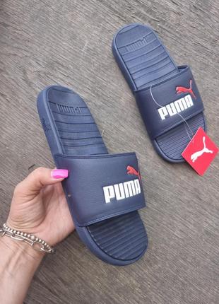 Чоловічі шльопки puma розмір 47 і 40.5 us13-47-31cm us8-40.5-26cm нові оригінал2 фото