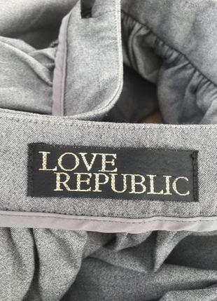 Супер юбка love republic. серая юбка. юбка солнце. юбка на талии6 фото