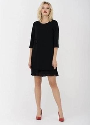 Платья чорне пряме