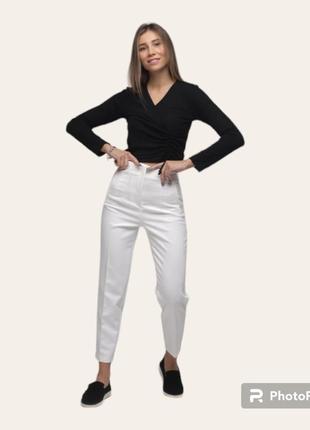 Стильные белые брюки, h&amp;m