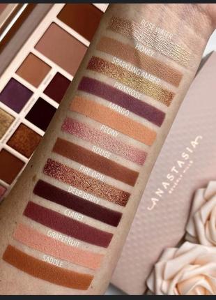 Anastasia beverly hills primrose all in one face &amp; eye shadow palette2 фото