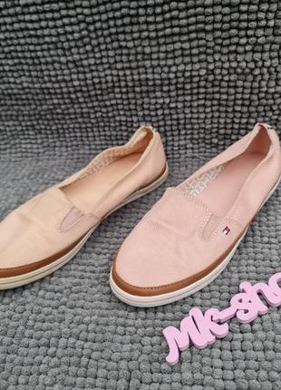 Женские кеды, мокасины tommy hilfiger 36,38р.  td9316 фото