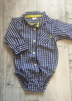 Боди-рубашка