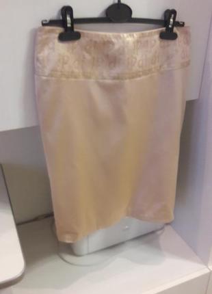 Атласная юбка1 фото