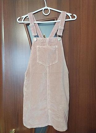 Вельветовый (велюровый) сарафан