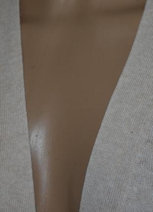 Льняной кардиган marks &amp; spencer 10 размер3 фото