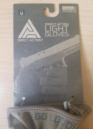 Тактические перчатки direct action light gloves оригинал
