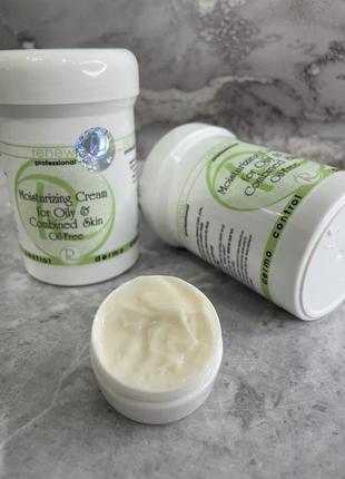 🤍renew увлажняющий крем для жирной и комбинированной кожи moisturizing cream for oily &amp; combined skin oil-free ❕разлив❕2 фото