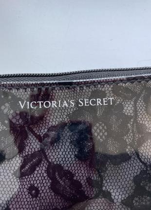 Косметичка victoria secret. кружево оригинал2 фото