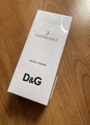 Dolce&gabbana l`imperatrice 3 100 ml.