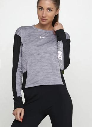 Жіноча кофта, світшот nike women pacer crew sd gx top, оригінал1 фото