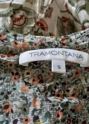 Длинное платье цветочный принт tramontana3 фото