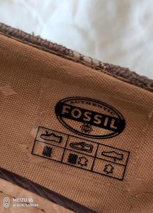 Fossil  туфли5 фото