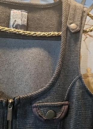 Теплый сарафан 3